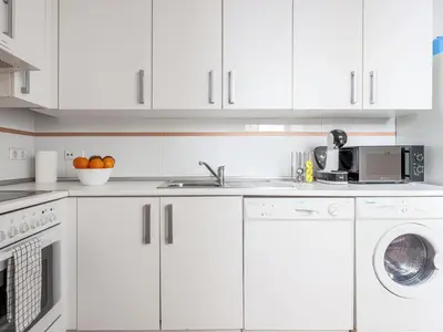 Una cocina o zona de cocina en Algaba planta Baja C