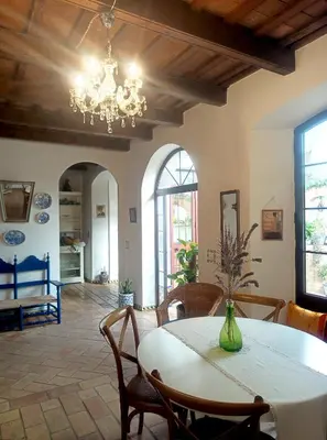 Zona de estar de La Casa de Reyes