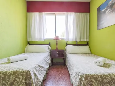 Cama o camas de una habitación en Céfiro 9