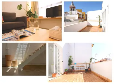 Plano de Casa entera e independiente con parking en pleno centro de Sevilla