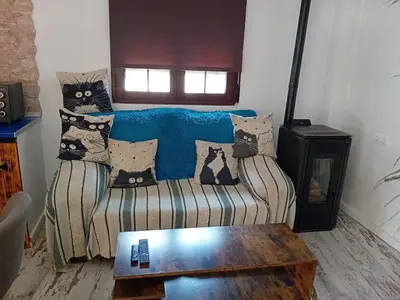 Zona de estar de La Casita