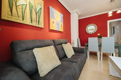Zona de estar de APARTAMENTO EN CASA PALACIO CON PISCINA 15 MAYO a 15 OCTUBRE