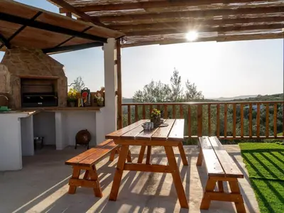 Un balcón o terraza de Holiday Home La Pedriza by Interhome