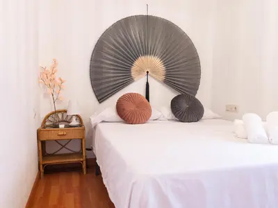 Cama o camas de una habitación en Apartamento Sanchez