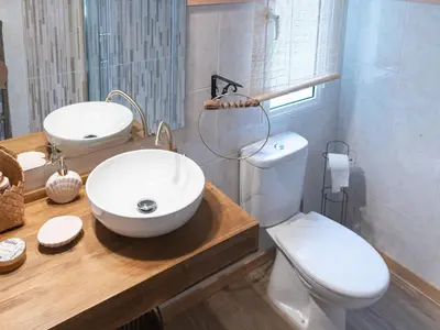 Un baño de Apartamento Sanchez
