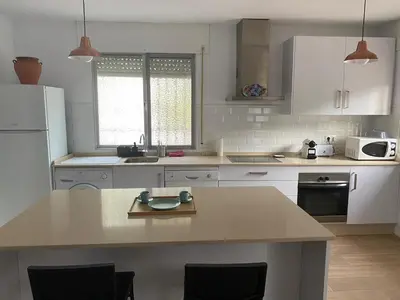 Una cocina o zona de cocina en Villa Marta