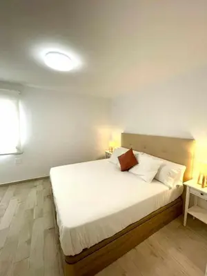 Cama o camas de una habitación en Piso Azonaicas Centro Tendillas