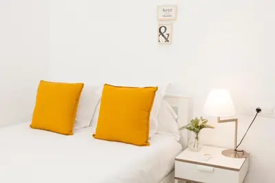 Cama o camas de una habitación en GoToSeville Faustino Flats