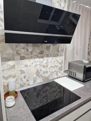 Una cocina o zona de cocina en DS Ribera, con aparcamiento opcional