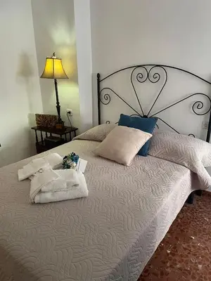 Cama o camas de una habitación en La Casa de Tente