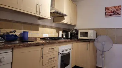 Una cocina o zona de cocina en VILLA HISPANO-BRASILEÑA SALAR 2