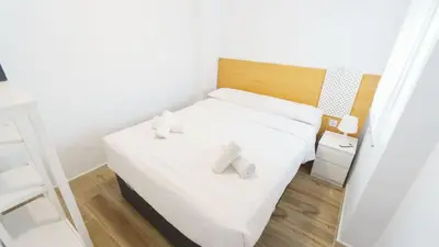 Cama o camas de una habitación en Recién reformado en el centro de Sevilla