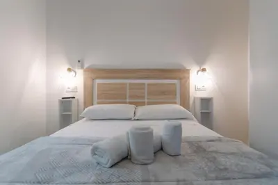 Cama o camas de una habitación en One&Lux San Luis Feel at Home in a Renovated Apartment