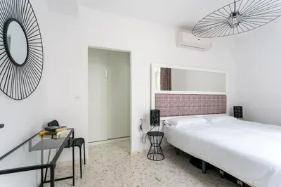 Cama o camas de una habitación en Veoapartment Casa Pedro