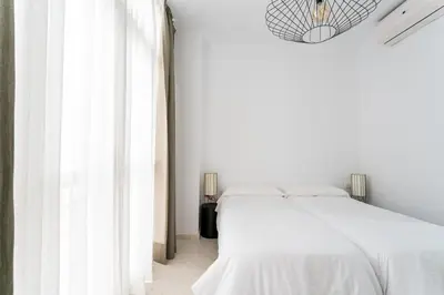 Cama o camas de una habitación en Veoapartment Casa Pedro