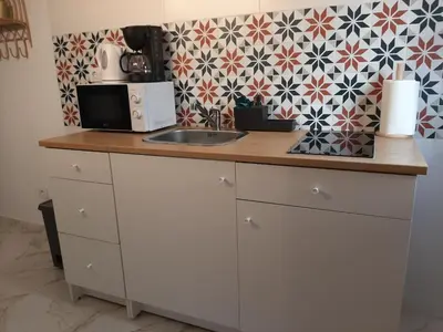 Una cocina o zona de cocina en Santa Marta