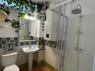 Un baño de Apartamento El Huerto de Orive
