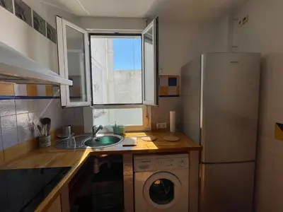 Una cocina o zona de cocina en Apartamento El Huerto de Orive