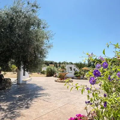Jardín al aire libre en Casa rural Antonio y Esperanza