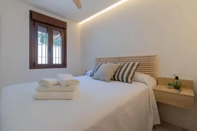 Cama o camas de una habitación en Madera Negra