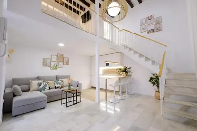 Zona de estar de Precioso Loft en Centro Histórico de Córdoba.