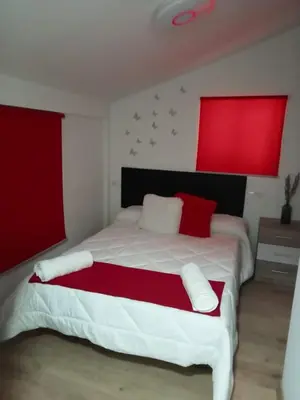 Cama o camas de una habitación en ALOJAMIENTO RURAL EL CARRIL