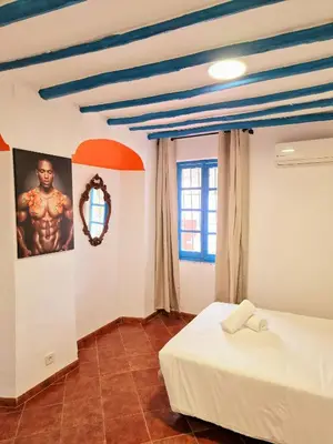 Cama o camas de una habitación en Arc House Mezquita - Only adults