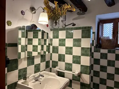 Un baño de Las casillas de la Villa: TANGO