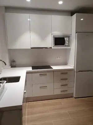 Una cocina o zona de cocina en Apartamento Trinidad Grund