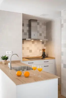 Una cocina o zona de cocina en AvantiStays Luz de Sevilla