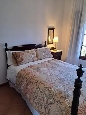 Cama o camas de una habitación en Casa rural Villa Manuela
