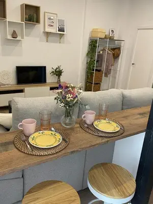 Zona de estar de Apartamento en casco histórico de Córdoba/piscina