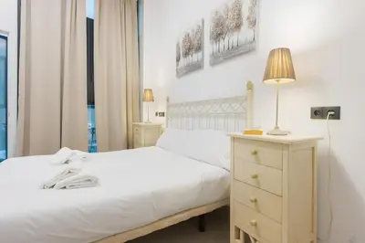Cama o camas de una habitación en Panther Home Feria