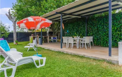 Jardín al aire libre en Lovely Home In Arahal Sevilla
