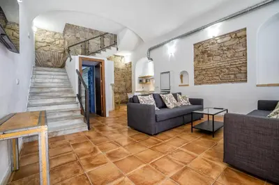 Zona de estar de Luxury Cister Duplex Apartment