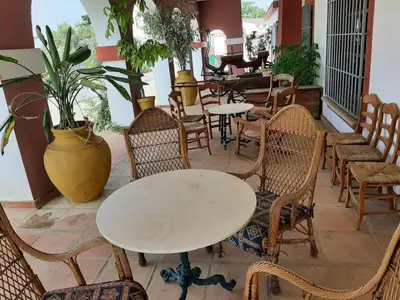 Un restaurante o sitio para comer en Finca Rural La Cañera 16 huéspedes