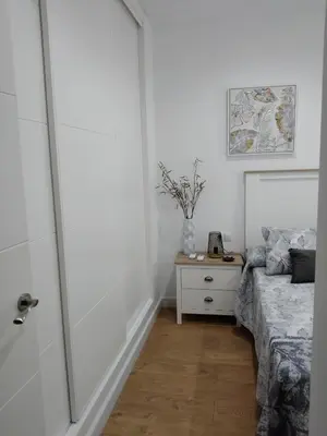 Cama o camas de una habitación en APARTAMENTO EL LLANO