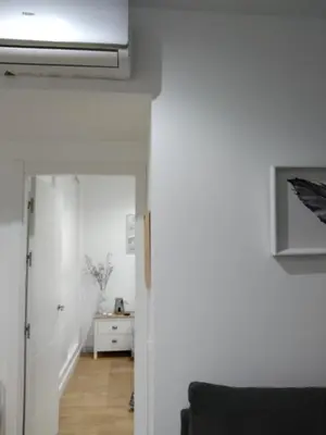 Cama o camas de una habitación en APARTAMENTO EL LLANO