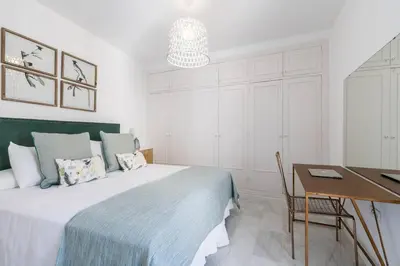 Cama o camas de una habitación en BeHouse Alfalfa