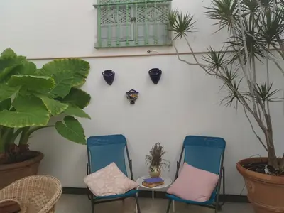 Jardín al aire libre en CASA SEÑORIAL CON PISCINA. CASA DONNA ISABEL