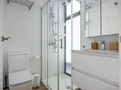 Un baño de Nervión Suites 1 - Vacacional Sevilla