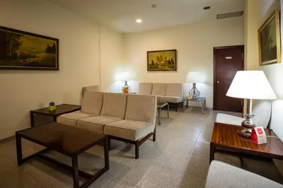 Zona de estar de Hotel Riviera