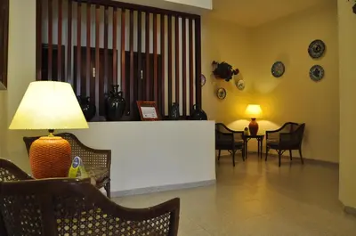 Zona de estar de Hotel Riviera