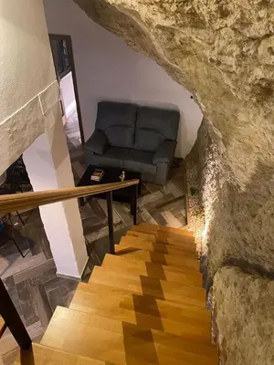 Zona de estar de Casa Rural Bajo la Alcazaba