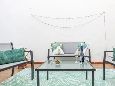Zona de estar de Macarena Apartment Seville Center Parking Free