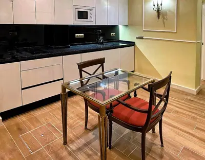 Una cocina o zona de cocina en SUITES SAN ESTEBAN 16 Ducal