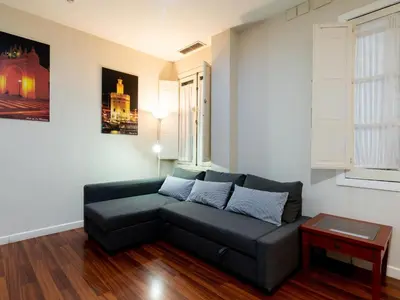 Zona de estar de Green-Apartments Lumbreras