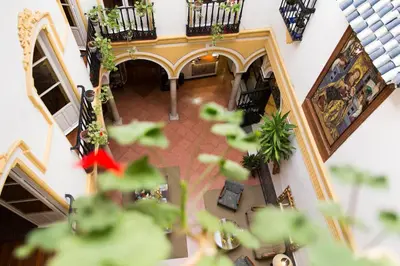 Un balcón o terraza de Hotel Abanico Casa Palacio