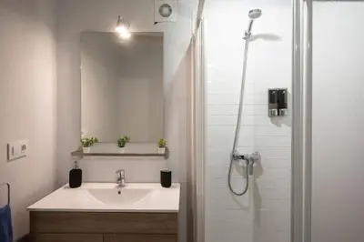 Un baño de Apartamento La Casa del Santo