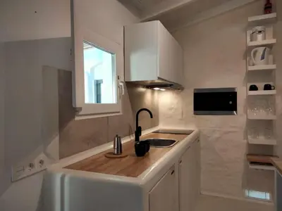 Una cocina o zona de cocina en Apartamento Caolin Rocabella